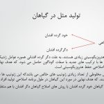 دانلود پاورپوینت تولید مثل در گیاهان، و اصلاح برخی از گیاهان دارویی با هدف مقاومت به تنش های زنده و غیر زنده