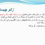 دانلود پاورپوینت زالو